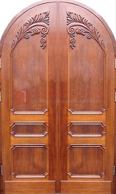 Металлическая арочная дверь ДА-9 в салон красоты В Ижевске