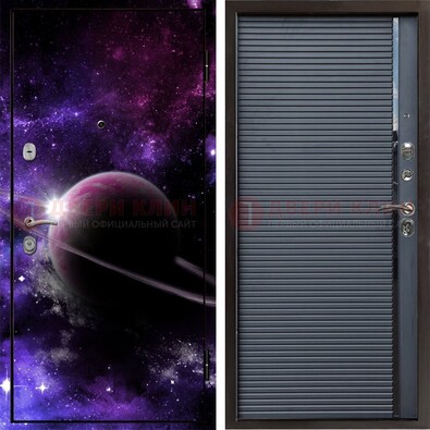 Металлическая дверь с фотопечатью Сатурна ДФ-20 В Ижевске