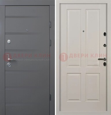 Квартирная железная дверь с МДФ панелями ДМ-423 В Ижевске