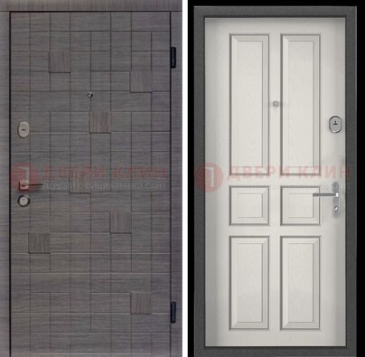Cтальная дверь в квартиру с МДФ ДМ-488 в Старой Купавне