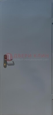 Серая противопожарная дверь ДПП-18 В Ижевске