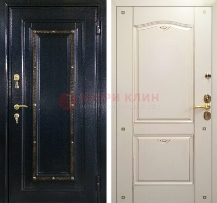 Входная дверь Дверь с золотистым декором ДПР-3 В Ижевске