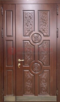 Парадная металлическая дверь с узором ДПР-74 В Ижевске