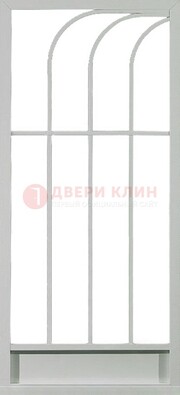 Современная железная решетчатая дверь ДР-39 В Ижевске
