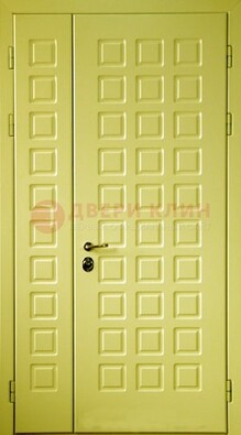 Салатовая тамбурная дверь ДТМ-28 В Ижевске
