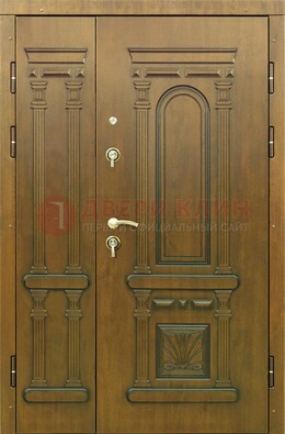 Полуторная железная дверь с виноритом ДВТ-174 В Ижевске
