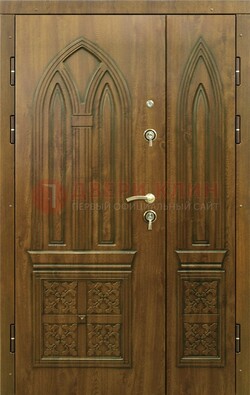 Входная дверь с виноритом и узором ДВТ-181 В Ижевске